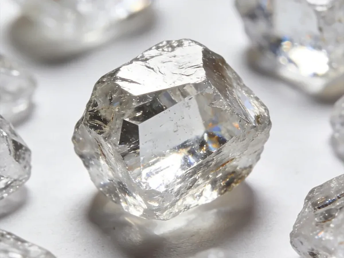 Selected diamonds and fine jewelry materials
